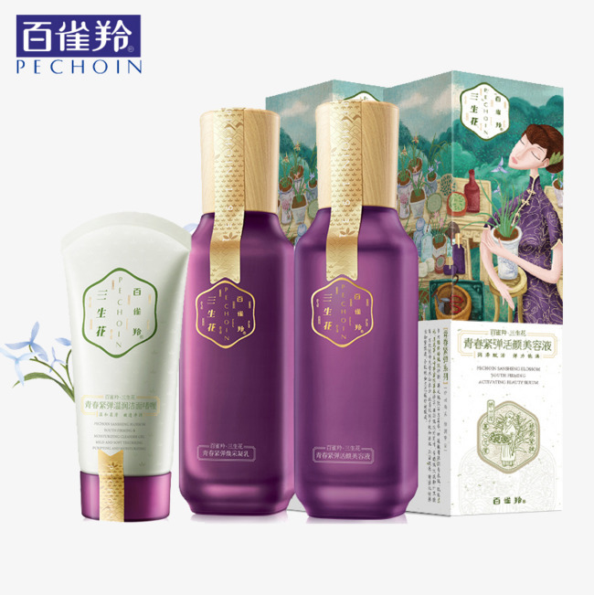 百雀羚三生花图片免抠png素材免费下载,图片编号1584453_